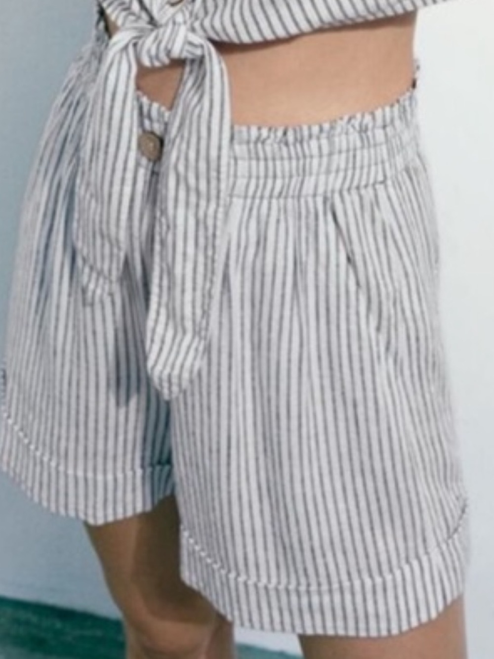 Zara Linen Blend shorts